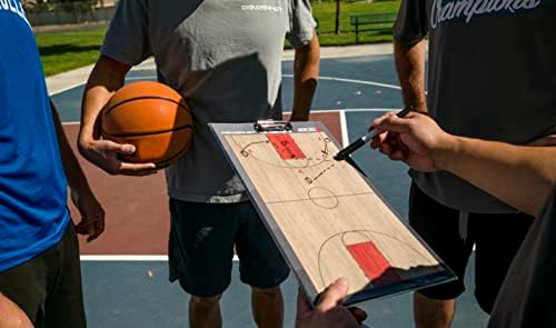 לוח אימון מגנטי של Powernet כדורסל | צרור Pinnies אימונים בינוני קטן